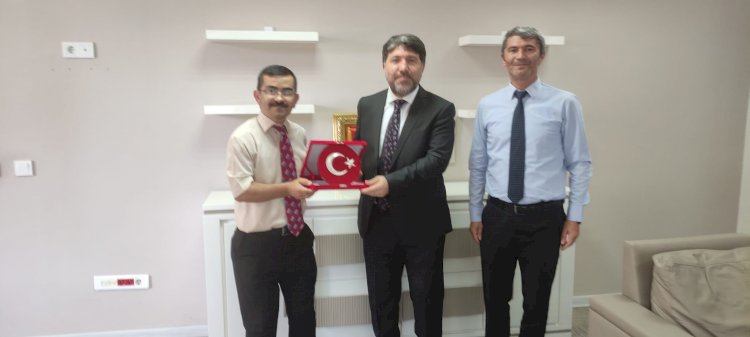 SGK-SEN GENEL MERKEZ YÖNETİMİNDEN SİGORTA PRİMLERİ GENEL MÜDÜRÜ SAVAŞ ALIÇ 'A ZİYARET