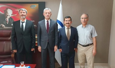 SGK-SEN GENEL MERKEZ YÖNETİMİNDEN SİGORTA PRİMLERİ GENEL MÜDÜR YARDIMCISI MÜRSEL BAKİ'YE ZİYARET