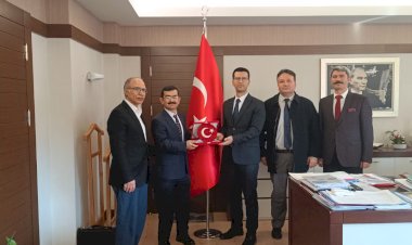SGK-SEN GENEL MERKEZ YÖNETİMİNDEN STRATEJİ GELİŞTİRME BAŞKANI ONUR ÖZTÜRK 'E ZİYARET
