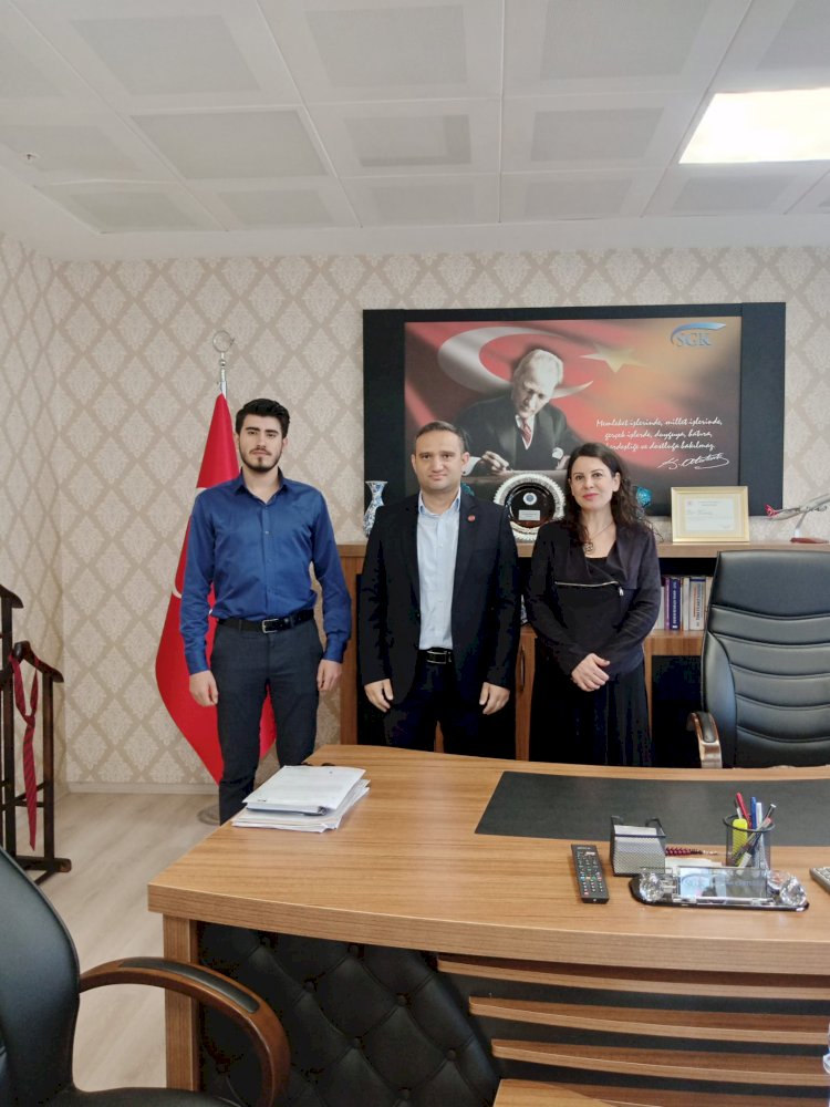 Zeytinburnu SGM müdürü Ahmet kurtuluş ziyaret edildi