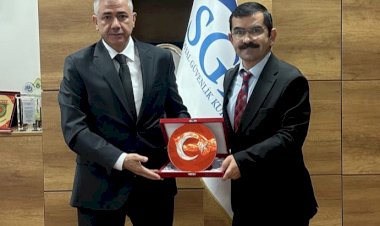 Gaziantep Sosyal Güvenlik İl Müdürü Mehmet Uzun ziyaret edildi