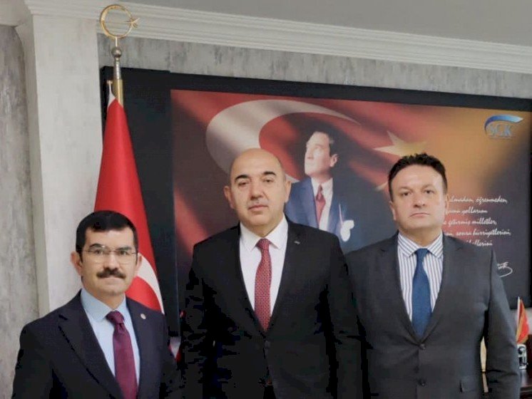 Giresun Sosyal Güvenlik İl Müdürü Mustafa Karakaya ziyaret edildi