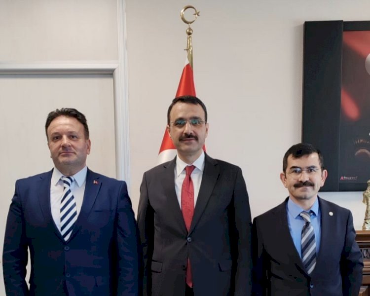 Trabzon sosyal güvenlik İl Müdürü Erdem Akbay ziyaret edildi